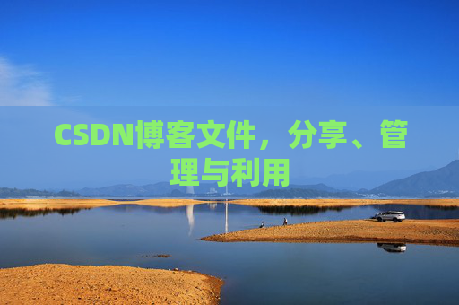 CSDN博客文件，分享、管理与利用